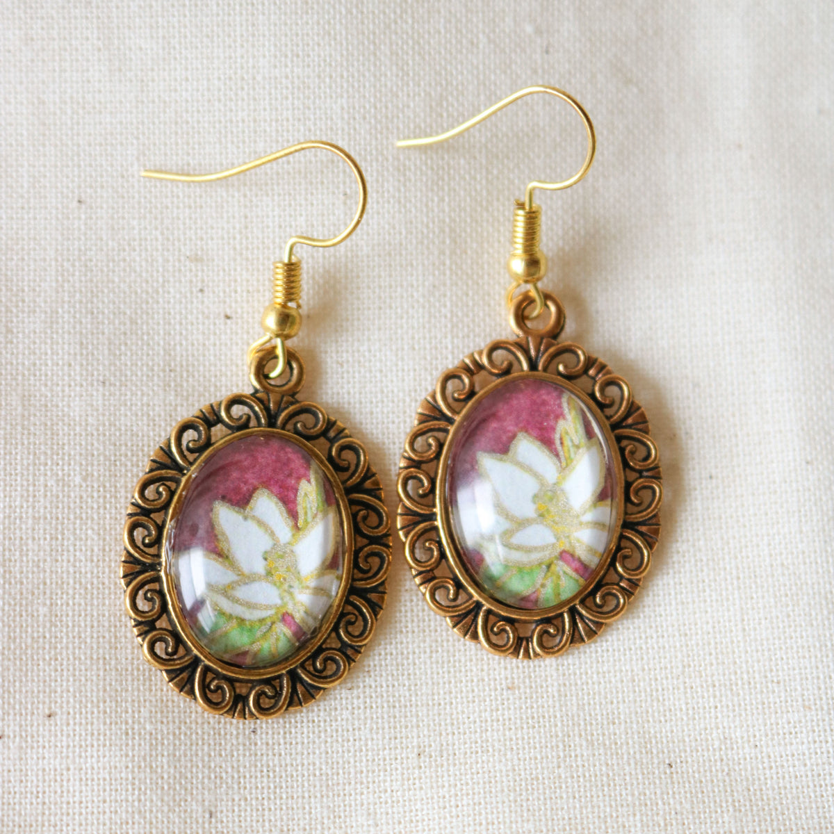 Pendant Drop Earrings