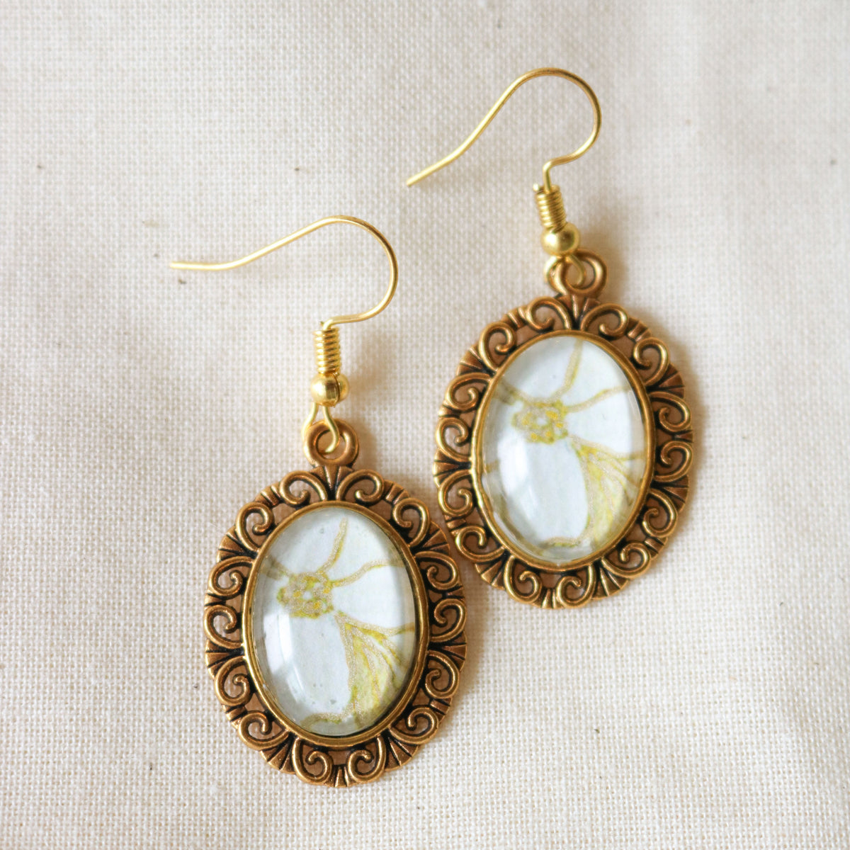 Pendant Drop Earrings
