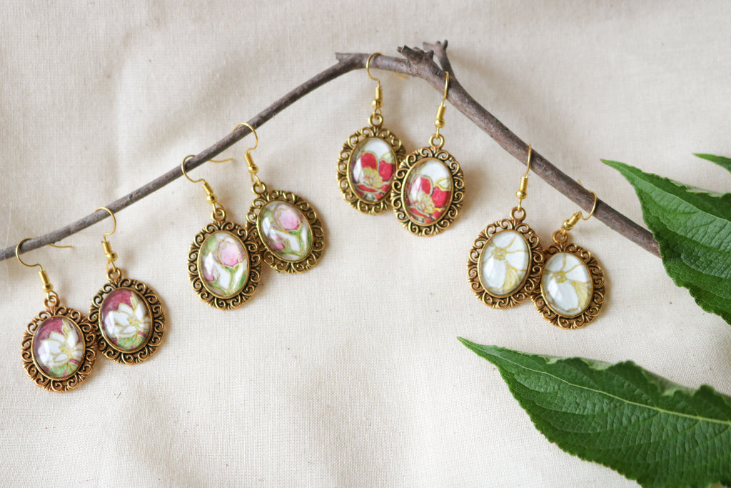 Pendant Drop Earrings